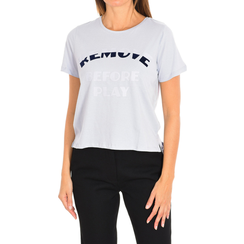 Abbigliamento Donna T-shirts a maniche lunghe Eleven Paris 17F2TS14-M493 Grigio