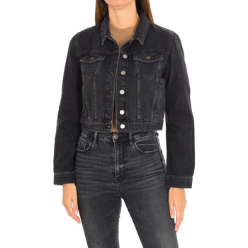 Abbigliamento Donna Giacche in jeans Eleven Paris 17S2OU08-M0321 Nero