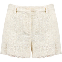 Abbigliamento Donna Shorts / Bermuda Pinko 1N1388 8469 | Bacchettone 1 Bianco