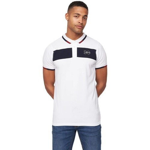 Abbigliamento Uomo T-shirt & Polo Crosshatch Polakes Bianco