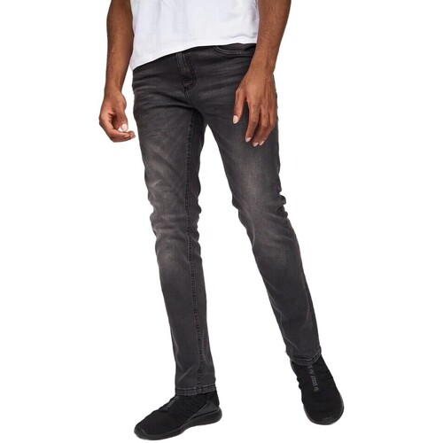 Abbigliamento Uomo Jeans Crosshatch Svelte Grigio
