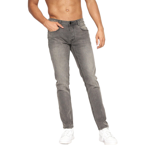 Abbigliamento Uomo Jeans Crosshatch Malcolm Grigio
