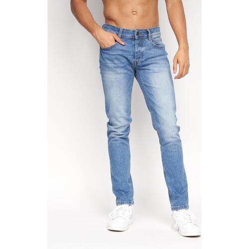 Abbigliamento Uomo Jeans Crosshatch Malcolm Blu