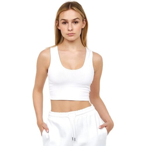 Abbigliamento Donna Top / T-shirt senza maniche Juice Shoes  Bianco