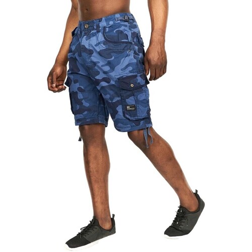 Abbigliamento Uomo Shorts / Bermuda Crosshatch Jimster Blu