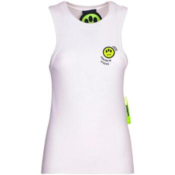 Abbigliamento Donna Top / T-shirt senza maniche Barrow Tank Top Bianco