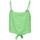 Abbigliamento Donna Top / Blusa Only Top Caro Strap Linen - Summer Green Verde