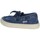 Scarpe Unisex bambino Sneakers alte Cienta 87777 Blu