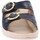 Scarpe Donna Pantofole Axa -26234A Blu