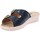 Scarpe Donna Pantofole Axa -26234A Blu