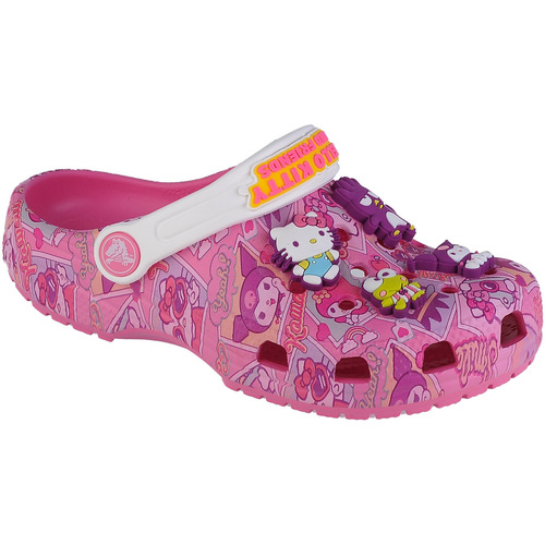 Scarpe Bambina Pantofole Crocs Hello Kitty and Friends Classic Clog Rosa