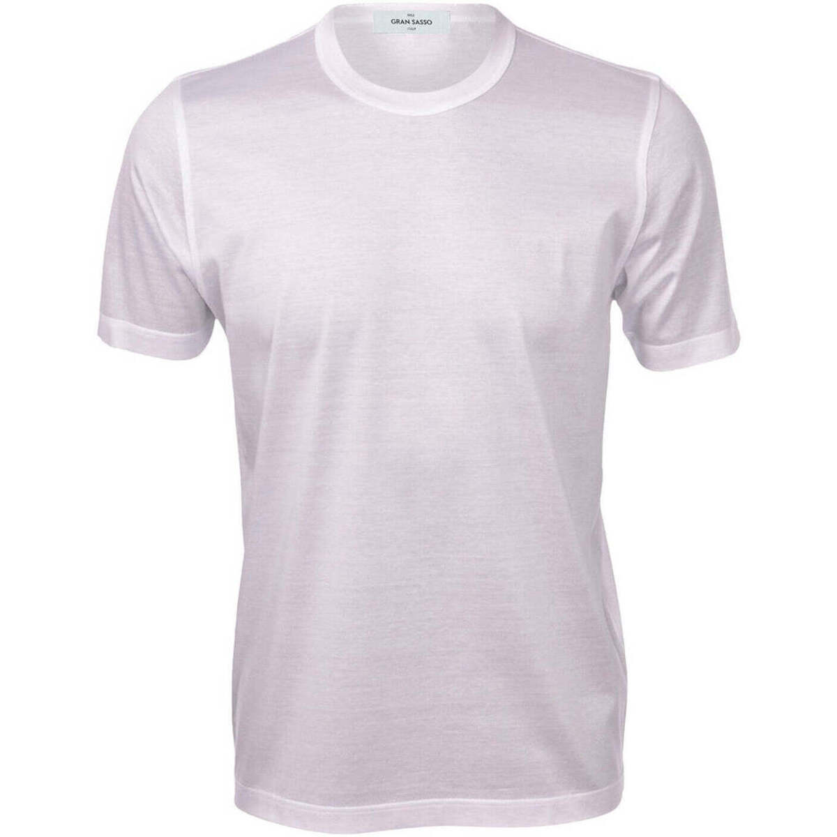 Abbigliamento Uomo T-shirt & Polo Gran Sasso T-Shirt e Polo Uomo  60133/74002 001 Bianco Bianco