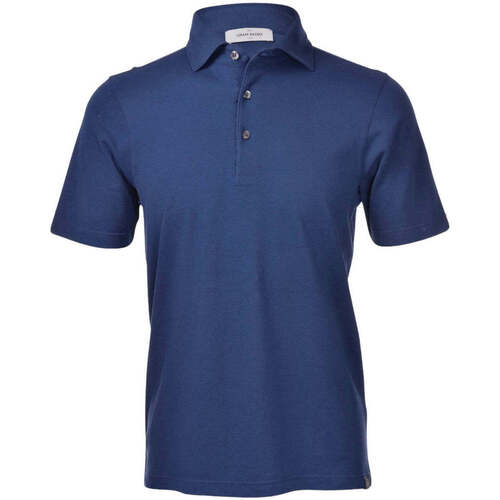 Abbigliamento Uomo T-shirt & Polo Gran Sasso T-Shirt e Polo Uomo  60103/81401 590 Blu Blu