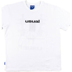 Abbigliamento T-shirt maniche corte Usual OG T-shirt White Bianco