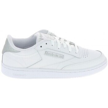 Scarpe Donna Sneakers Reebok Sport Club C 85 Blanc Argent Bianco