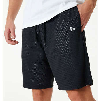 Abbigliamento Shorts / Bermuda New-Era Pantaloncini  - Mesh Shorts Nero