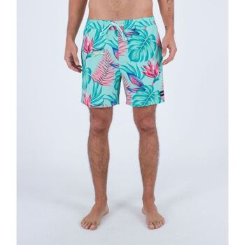 Abbigliamento Uomo Costume / Bermuda da spiaggia Hurley MBS0011510 CANNONBALL VOLLEY 17-H363 TROPICAL MIST Blu