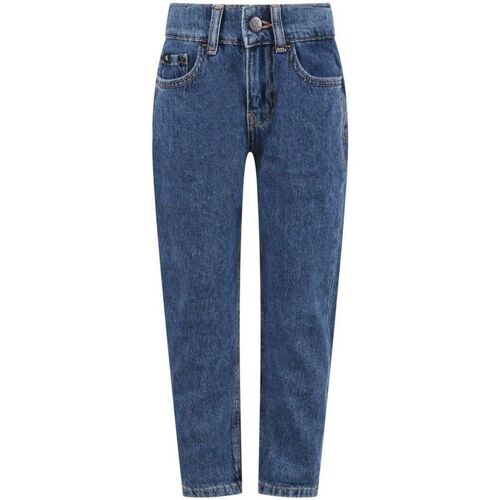 Abbigliamento Bambino Jeans Calvin Klein Jeans IB0IB01549 DAD FIT-SALT PEPPER AUTH BLUE Blu