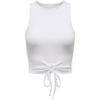 Abbigliamento Donna Top / T-shirt senza maniche Only 15294173 NILAN-BRIGHT WHITE Bianco