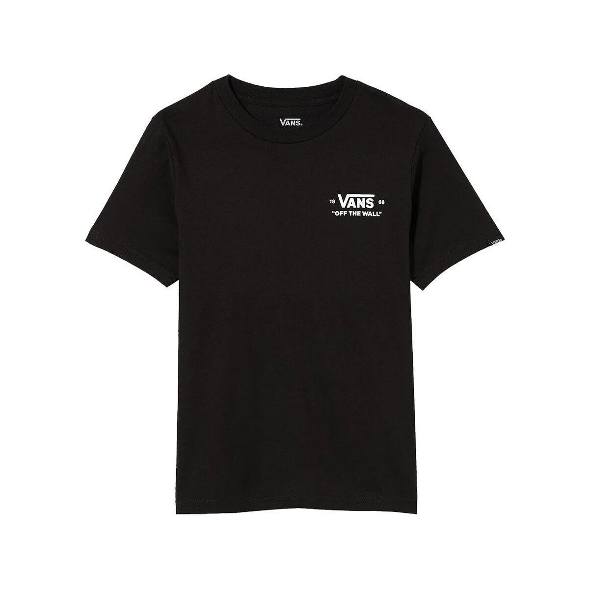 Abbigliamento Unisex bambino T-shirt & Polo Vans VN00054HBLK1-BLACK Nero