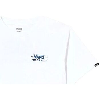 Abbigliamento Uomo T-shirt & Polo Vans VN00054HJVA1-WHITE Bianco