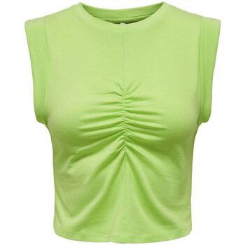 Abbigliamento Donna Top / T-shirt senza maniche Only 15294707 SANNI-SHARP GREEN Verde