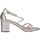 Scarpe Donna Sandali Exé Shoes Exe' PENNY-266 Sandalo Donna Argento 297 Argento