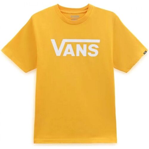 Abbigliamento Unisex bambino T-shirt & Polo Vans VN000IVFBWS1-YELLOW Giallo