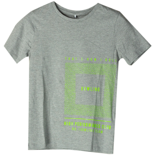 Abbigliamento Bambino T-shirt & Polo Name it T-SHIRT PRINTED TROELS RAGAZZO Grigio