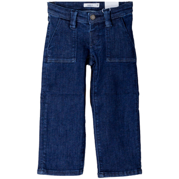 Abbigliamento Bambina Jeans Name it JEANS FIT WIDE BAMBINA Blu