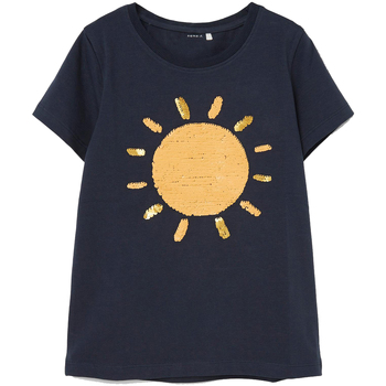 Abbigliamento Bambina T-shirt & Polo Name it T-SHIRT DIKINA RAGAZZA Blu