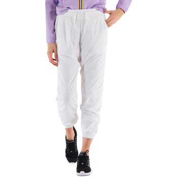 Abbigliamento Donna Pantaloni K-Way PANTALONE MELLY Bianco