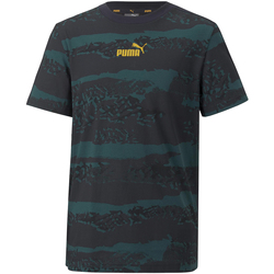 Abbigliamento Bambino T-shirt & Polo Puma T-SHIRT ALPHA  RAGAZZO Blu