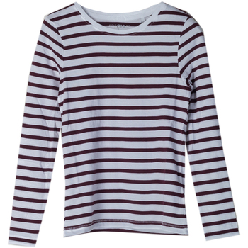 Abbigliamento Bambina T-shirt & Polo Only Kids T-SHIRT NOOS RIGATA RAGAZZA Bianco