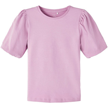 Abbigliamento Bambina T-shirt & Polo Name it T-SHIRT FIONE RAGAZZA Rosa