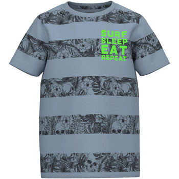 Abbigliamento Bambino T-shirt & Polo Name it T-SHIRT ZUKAS RAGAZZO Blu