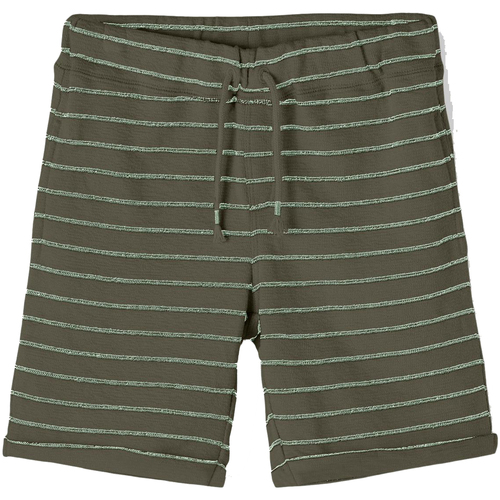 Abbigliamento Bambino Shorts / Bermuda Name it SHORT DUKKA RAGAZZO Verde