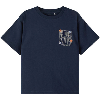 Abbigliamento Bambina T-shirt & Polo Name it T-SHIRT TALILONE RAGAZZA Blu