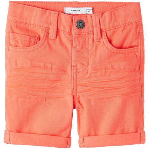 Abbigliamento Bambino Shorts / Bermuda Name it BERMUDA SOFUS 5 TASCHE BAMBINO Arancio