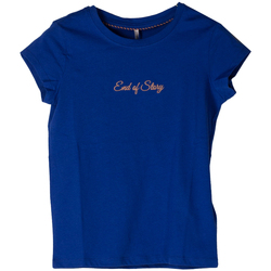 Abbigliamento Bambina T-shirt & Polo Only Kids T-SHIRT VINNY RICAMO RAGAZZA Blu