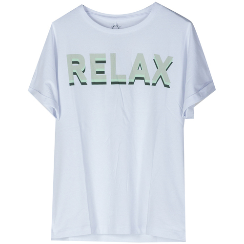 Abbigliamento Bambina T-shirt & Polo Name it T-SHIRT RELAX RAGAZZA Bianco