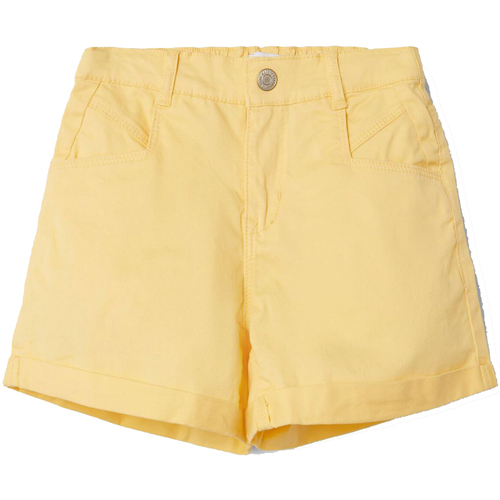 Abbigliamento Bambina Shorts / Bermuda Name it SHORT BECKY RAGAZZA Giallo