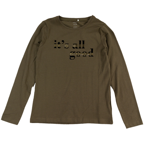 Abbigliamento Bambina T-shirt & Polo Name it T-SHIRT ORNAP RAGAZZA Verde