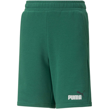 Abbigliamento Bambino Shorts / Bermuda Puma BERMUDA ESSENTIALS RAGAZZO Verde