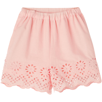 Abbigliamento Bambina Shorts / Bermuda Name it SHORT FLEMA INSERTO SAN GALLO BAMBINA Rosa