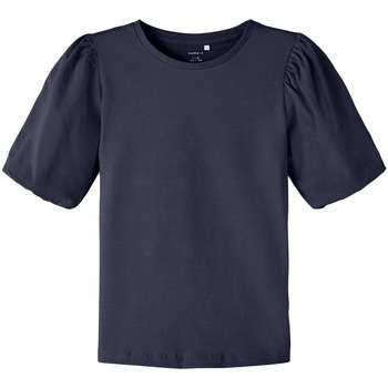 Abbigliamento Bambina T-shirt & Polo Name it T-SHIRT FIONE RAGAZZA Blu