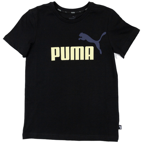 Abbigliamento Bambino T-shirt & Polo Puma T-SHIRT BTS ESSENTIALS RAGAZZO Nero