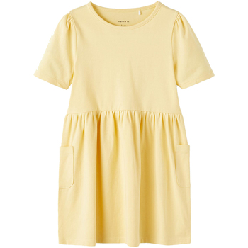 Abbigliamento Bambina Vestiti Name it ABITO DEKKY BAMBINA giallo (SUNLIGHT GIALLO)