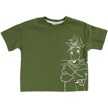 Abbigliamento Bambino T-shirt & Polo Fila T-SHIRT TOM & JERRY BAMBINO Verde