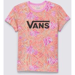 Abbigliamento Bambina T-shirt & Polo Vans VN00040UBLH1-ROSE Rosa